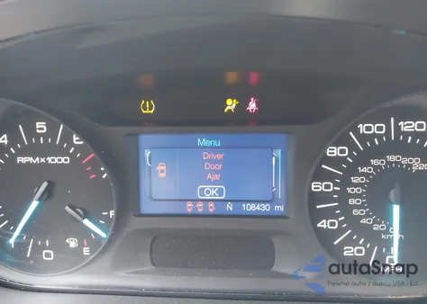 2013 Ford Edge Sel z USA, uszkodzony, nr VIN 2FMDK4JC5DBB95847